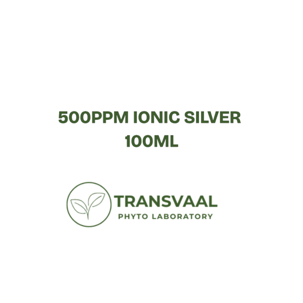 500PPM IONIC SILVER 100ML 500ppm Ionic Silver - 100ml